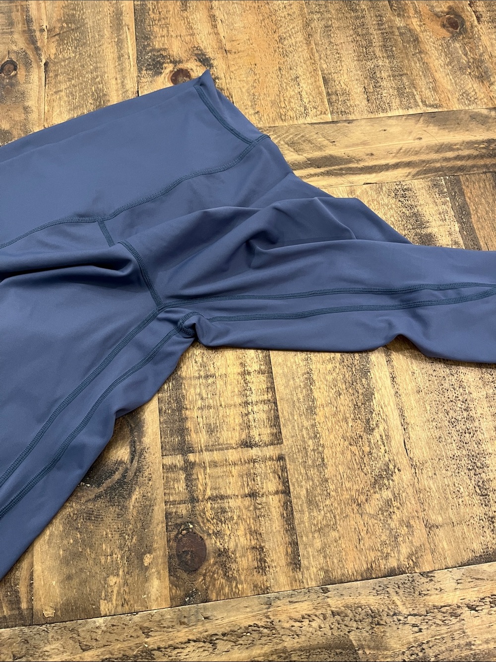 GB - Women’s Grey/Blue Super Soft Active Leggings - Large - Picture 8 of 9